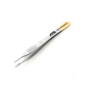 Pinces Adson, équipement médical, instruments chirurgicaux, 1x2 dents et non dentelées, pinces à tissus Adson, pinces chirurgicales - Product Image 1