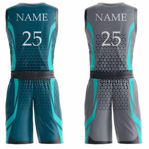 Camiseta de baloncesto de doble cara para jóvenes, uniforme de baloncesto reversible personalizado al por mayor - Product Image 2