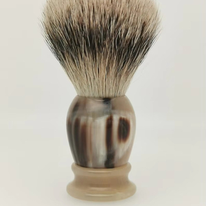 Top-Rated Premium Handcrafted Buffalo Horn Shaving Brush Customizable Size Now on <b>Sale</b>-Natural Crafts - Product Image 1