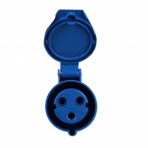 ซ็อกเก็ตอุตสาหกรรมแบบพกพา3/4/5พิน IP44 16A 2P + PE 3P + PE + PE + N ABS ซ็อกเก็ตไฟฟ้าอุตสาหกรรมพลาสติก220-250V 380-415V - Product Image 3