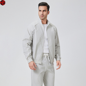Conjunto de Chaqueta Cortavientos de Diseño Personalizado, Traje Deportivo de Dos Piezas, Traje Deportivo de Nailon, Conjunto Cortavientos Personalizado para Hombre - Product Image 3