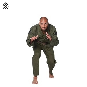 Costume de Jiu Jitsu en Coton Confortable Uniforme de Karaté OEM Ensemble d'Entraînement de Compétition Styles Boxe Arts Martiaux Vêtements de Sport - Product Image 3