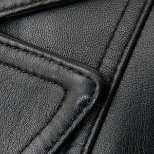 Haut respirant tendance taille adulte femmes solide hiver tricoté veste en cuir fermeture éclair Style manches longues imperméable à vendre - Product Image 5