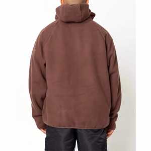 Custom Boys <b>Sherpa</b> <b>Hoodie</b> with Embroidered Design Street Fashion Plus Size Sweatshirt Anti-Shrink Kangaroo Pocket Spring Season - Product Image 4