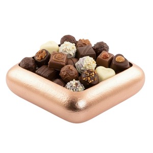 Bol à chocolat en cuivre plaqué de qualité supérieure, style moderne, plateau de luxe pour la maison, l'hôtel et les cadeaux, excellent prix - Product Image 3