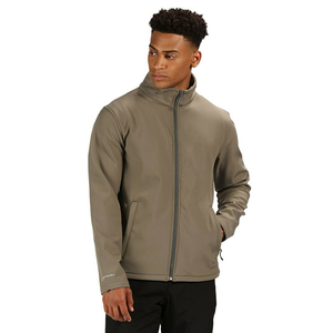 Veste softshell personnalisée de haute qualité, coupe-vent, imperméable, pour homme, avec logo OEM personnalisé, idéale pour les sports de plein air et le travail en hiver. - Product Image 3