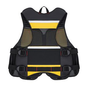 Gilet tactique multifonctionnel de sécurité réfléchissant avec outils de récupération rapide - Product Image 6
