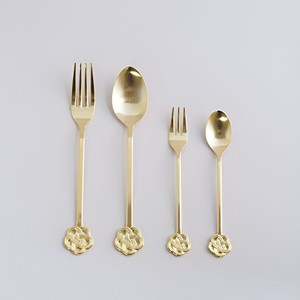 Best Quality Luxurious <b>Gold</b> <b>Cutlery</b> Set For Wedding Hotel and Restaurant Use From India - Product Image 6