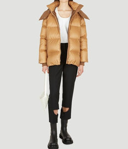 Chaqueta Bomber de Invierno Gruesa, Cálida, Impermeable y Cortavientos para Mujer, con Logotipo Personalizado y MOQ Bajo, Estilo Urbano Unisex, de Lona y Algodón - Product Image 2