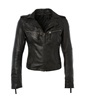 Shemax 2024 OEM Nueva moda de calidad superior Venta caliente personalizado al por mayor señoras chaqueta de motorista de cuero negro - Product Image 6