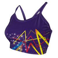 Personnalisé Pakistan Fabrication d Femmes/Filles gymnastique danse Sport Soutien-Gorge course dos sport Haut Scène Performance danse Porter