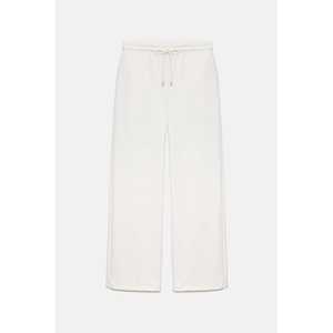 Pantalons décontractés en coton coupe droite - Product Image 4