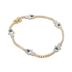 Bracelet à la mode en or blanc 10 carats avec diamants de laboratoire avec pierres scintillantes, parfait pour les occasions élégantes - Product Image 4