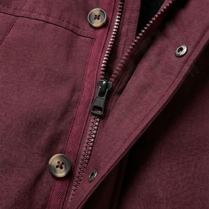 Veste parka pour homme rembourrée épaisse isolée à capuche imperméable élégante veste d'hiver chaude de plein air thermique tendance doudoune - Product Image 4