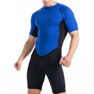 Material transpirable manga larga tamaño adulto hombres traje de baño hecho a medida Color sólido hombres traje de baño - Product Image 1