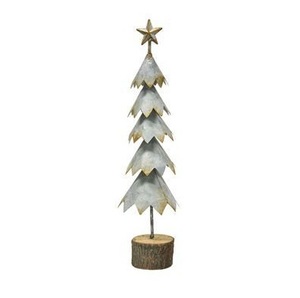 Ensemble de 3 décorations de sapin de Noël en métal de haute qualité pour ornements de maison et de bureau - Product Image 2