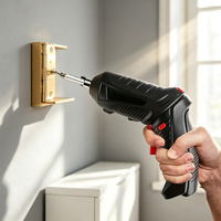 Ensemble de tournevis électriques sans fil, perceuse rechargeable, moteur sans balais, vitesse variable, diamètre maximal de 28 mm, couple de 35 N.m, 18 V