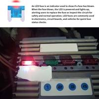 Mini Fusible LED de Bajo Perfil para Automóviles de Alta Capacidad de Ruptura