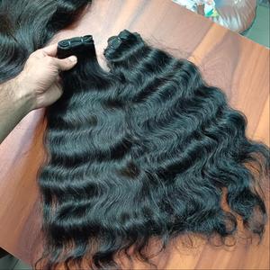 Paquetes de cabello crudo camboyano Proveedor sin procesar Venta al por mayor Cabello humano indio Extensiones de cabello alineado con cutícula virgen cruda vietnamita - Product Image 1