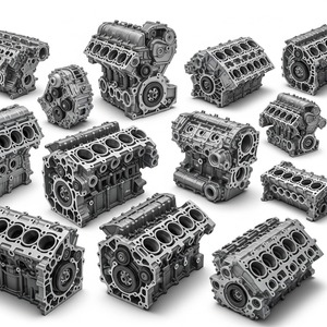 Aluminium de fonte de bloc moteur usiné par précision pour des applications marines des véhicules à moteur de moteur de moto - Product Image 4