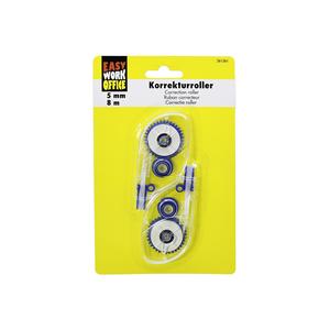Juego de 2 Rodillos Correctores Easy Work, 12 Unidades Cada Uno - Cinta Correctora Premium - Product Image 2