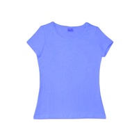T-shirts vierges imprimés avec logo personnalisé vente en gros 160gsm 100% coton t-shirts d'été décontractés pour femmes t-shirts unis teints en fil tricoté pour adultes