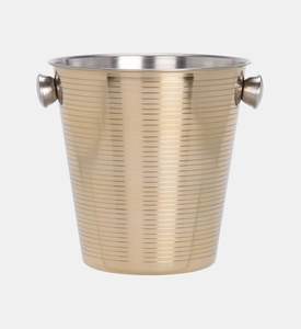 Best-Selling Modern Double-Walled Stainless Steel 5L Ice <b>Bucket</b> Tongs for Chilling for Champagne Wine Bottle Trending Industry - Product Image 3