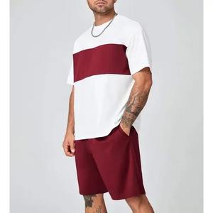 ขนแกะUnisexผ้าฝ้ายหนาจ๊อกกิ้งผู้ชายSweatsuitsสบายๆโลโก้ที่กําหนดเองTracksuitsพร้อมHoodธรรมดาHoodieและJoggersชุด - Product Image 4