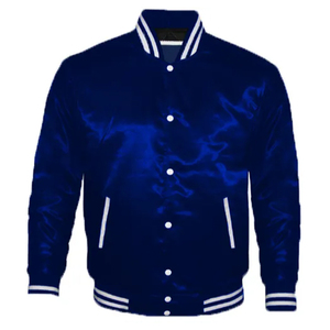 Chaqueta de bombardero de satén personalizada para mujer, chaqueta transpirable estampada antimanchas, chaqueta de satén de moda para mujer de alta calidad, ropa de calle - Product Image 5