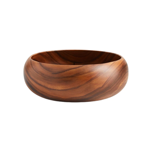 Cuenco de madera de mango de mesa de alta calidad, cuenco de madera hecho a mano para servir, comprar a exportadores indios - Product Image 1