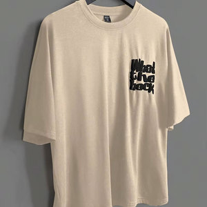 T-shirt pour hommes T-shirt personnalisé lavé de haute qualité respirant séchage rapide graphiques unisexe T-shirts imprimés pour hommes vente en gros - Product Image 2