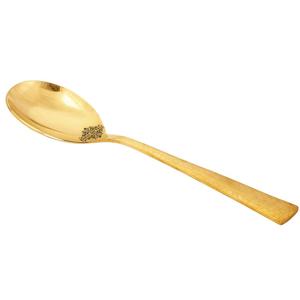 Cuchara de Servir de Latón Dorado de 25.91 cm de Largo, Vajilla y Utensilios de Servicio Promocionales de Primera Calidad - Product Image 2