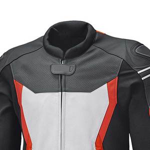 Unisex High Quality Winter Leather Motorbike Jacket Windproof Plus Size Unique Design with Color Contrast Front Logo Low Price - Product Image 4