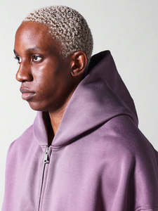 เสื้อมีฮู้ดสำหรับผู้ชายโอเวอร์ไซส์ผ้าคอตตอนแห้งเร็วและระบายอากาศได้ดีผ้าคอตต้อนมีซิปรูดรูดซิปโลโก้ได้ตามต้องการ - Product Image 4