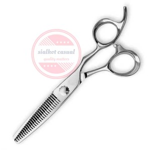 Custom Made Hair Scissors <b>Thinning</b> Stainless Steel Barber Hair Scissors - Product Image 5