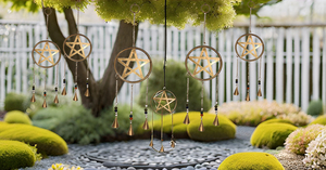 Campanas de viento de estaño verticales modernas hechas a mano indias tradicionales con cuerdas de Metal de latón para Diwali Home Garden y decoración de oficina - Product Image 5
