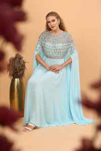 Vestidos de Noche Modestos, Transpirables, Antiestáticos, de Poliéster de Alta Calidad, con Cintura Imperio, para Fiestas Musulmanas, Eid, Abaya para Mujer - Product Image 6