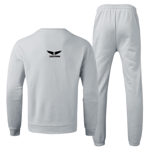 ชุดวอร์มสองชิ้นของผู้ชายชุดวอร์มใส่วิ่งโอเวอร์ไซส์พร้อมโลโก้ออกแบบได้ตามต้องการ - Product Image 3