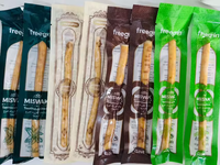 Brosse à dents Miswak de qualité supérieure personnalisée en usine |   Saveurs naturelles de clou de girofle et de menthe |   Scellé sous vide avec du dentifrice |   Kit d'hygiène bucco-dentaire OEM