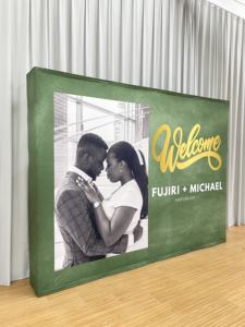 Supporto per esposizione a parete con Banner Pop-up per promozione della fiera pubblicitaria portatile - Product Image 6