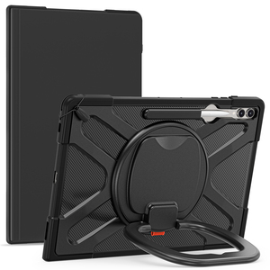 TPU Rugged <span class=keywords><strong>Tablet</strong></span> Bìa đối với Samsung Tab S9 Ultra x910 X916 x918u S8 Ultra X900 với xử lý chân đế hỗ trợ bàn phím không dây - Product Image 2