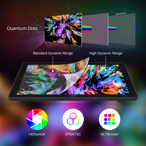 Monitor de Dibujo LCD Ultrafino Huion <span class=keywords><strong>Kamvas</strong></span> <span class=keywords><strong>24</strong></span> Plus de <span class=keywords><strong>24</strong></span> Pulgadas, Pantallas Interactivas, Tabletas Gráficas - Product Image 3