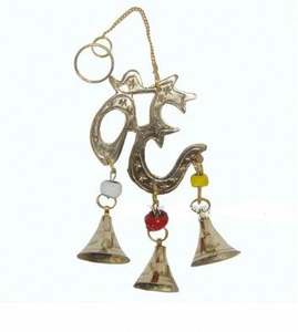 Campana Decorativa Colgante de Diseño de Alta Calidad, Campana Redonda de Metal Pulido con Diseño Moderno para Coleccionables de Arte - Tienda Popli Brass - Product Image 5