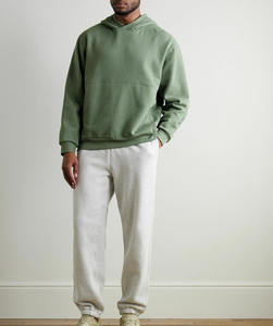 Basics Algodón Mezclado Peso Pesado Unisex Oversized Sudadera Con Capucha Hombres - Product Image 1