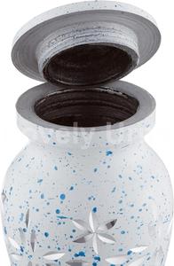 Mini urnas de recuerdo de latón/urnas funerarias pequeñas de aluminio Juego de 6 piezas en una caja de terciopelo - Product Image 5