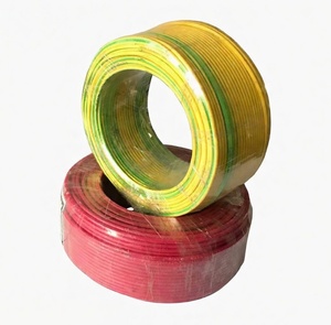 Câble électrique plat flexible en cuivre isolé PVC 2,5 mm 1,5 mm 100 m/rouleau pour usage domestique, câble d'alimentation solide IP44 BV/BVV - Product Image 5