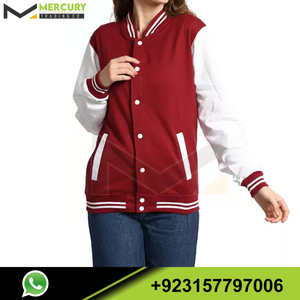 Women's Fashion Wear College Letterman Jackets With Custom Design Lettermen Jacket - Product Image 5