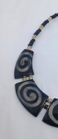 Collar de Lujo para Mujer con Dijes de Cuerno Natural Personalizados de Diseñador, Hecho a Mano, Ecológico, de 18 Pulgadas, el Más Valorado