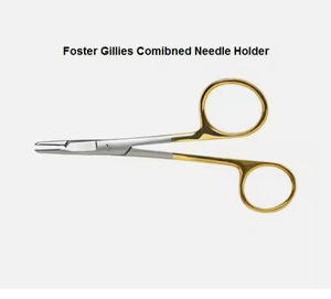 Foster Gillies Portaagujas Combinado 13 Cm De Longitud Con Mordazas TC - Product Image 6