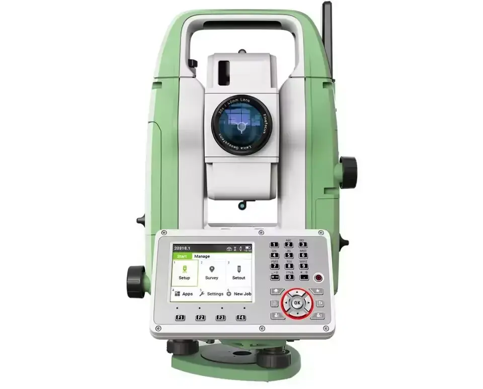 Sales Promo LeicaS FlexLine TS03 - TS07 - TS10 Reflectorless Manual Total Station